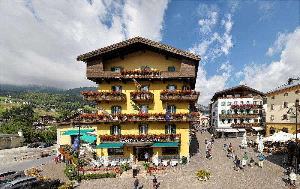 Hotel De La Poste Cortina d'Ampezzo Ngoại thất bức ảnh